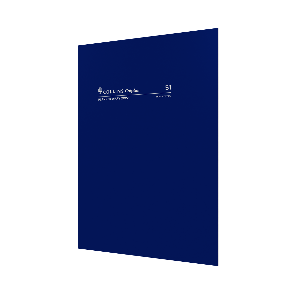 2027 Calendar Year Diary/Planner - 12 Month A4 Month to View Diary - Soft Cover - Collins Colplan Range - Early Edition