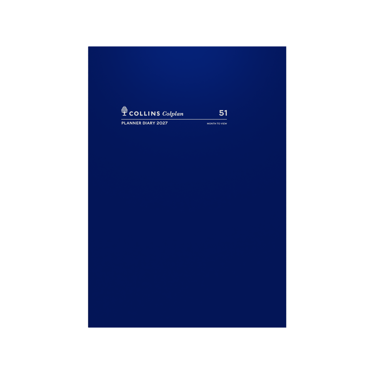 2027 Calendar Year Diary/Planner - 12 Month A4 Month to View Diary - Soft Cover - Collins Colplan Range - Early Edition