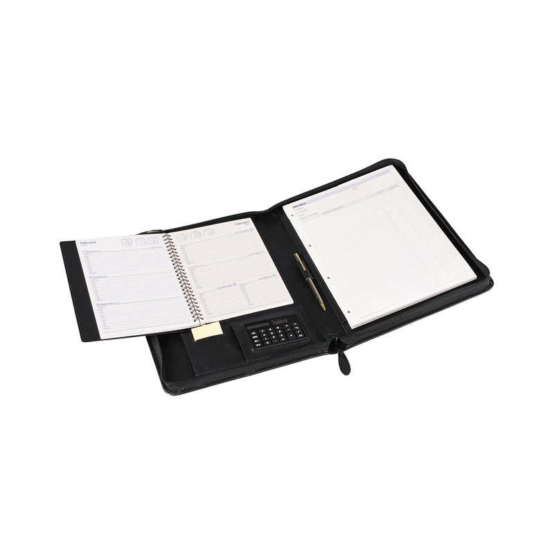 Debden Portfolio Plus - Executive Plus Compendium - A5 - Week To View - Black