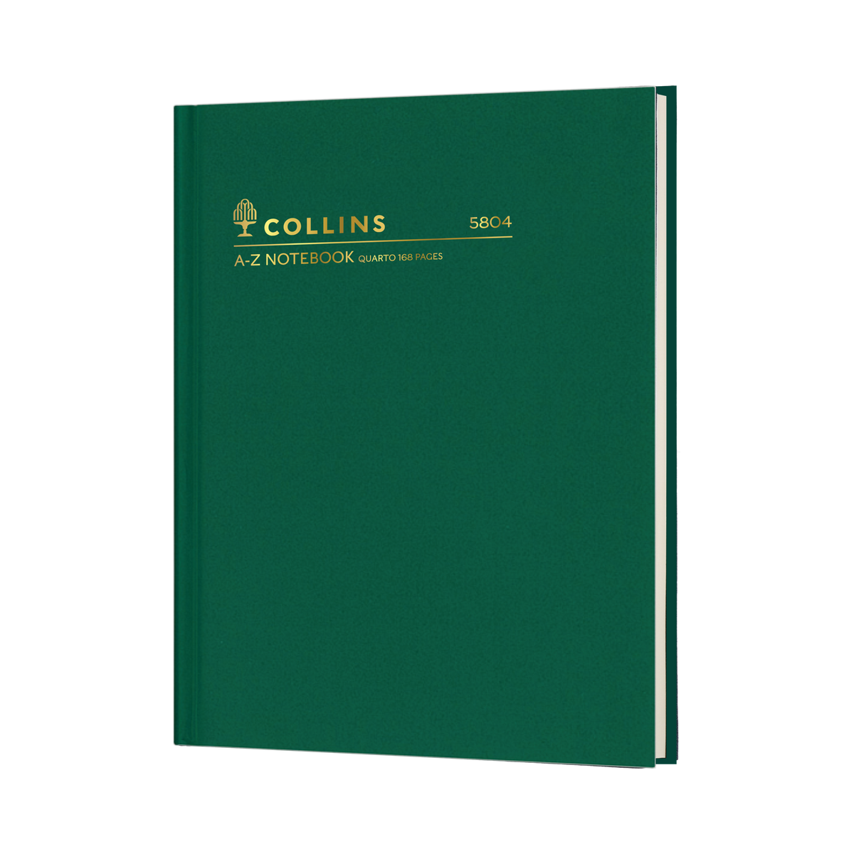 Collins Case And Sewn A-Z Notebook - 168 Page, Size Quarto