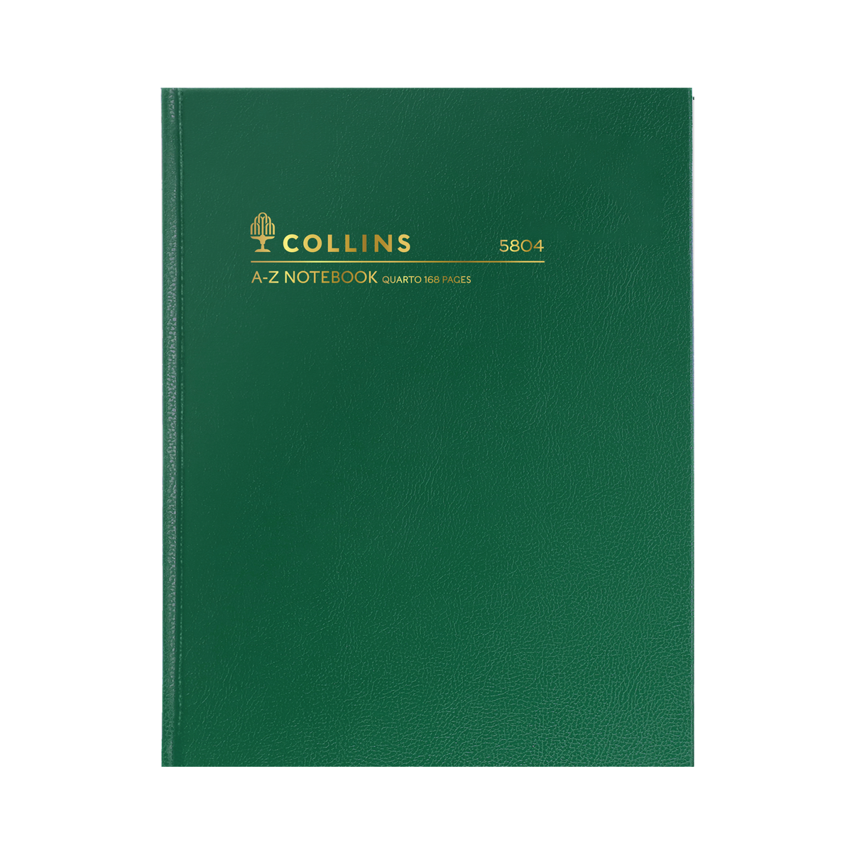 Collins Case And Sewn A-Z Notebook - 168 Page, Size Quarto