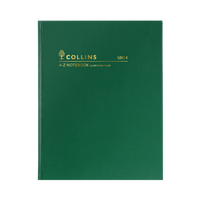 Collins Case And Sewn A-Z Notebook - 168 Page, Size Quarto