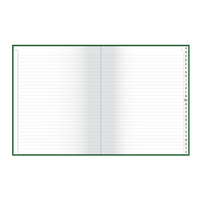 Collins Case And Sewn A-Z Notebook - 168 Page, Size Quarto