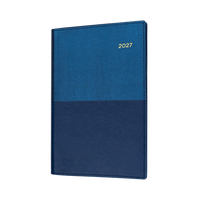 2027 Calendar Year Diary/Planner - 12 Month A5 Month to View with Notes - Soft PU Cover - Collins Vanessa Range