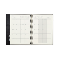 2027 Calendar Year Diary/Planner - 12 Month A5 Month to View with Notes - Soft PU Cover - Collins Vanessa Range