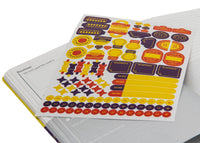 Jumble & Co. - Routines & Reflections Wellness Journal, A5 - Yellow