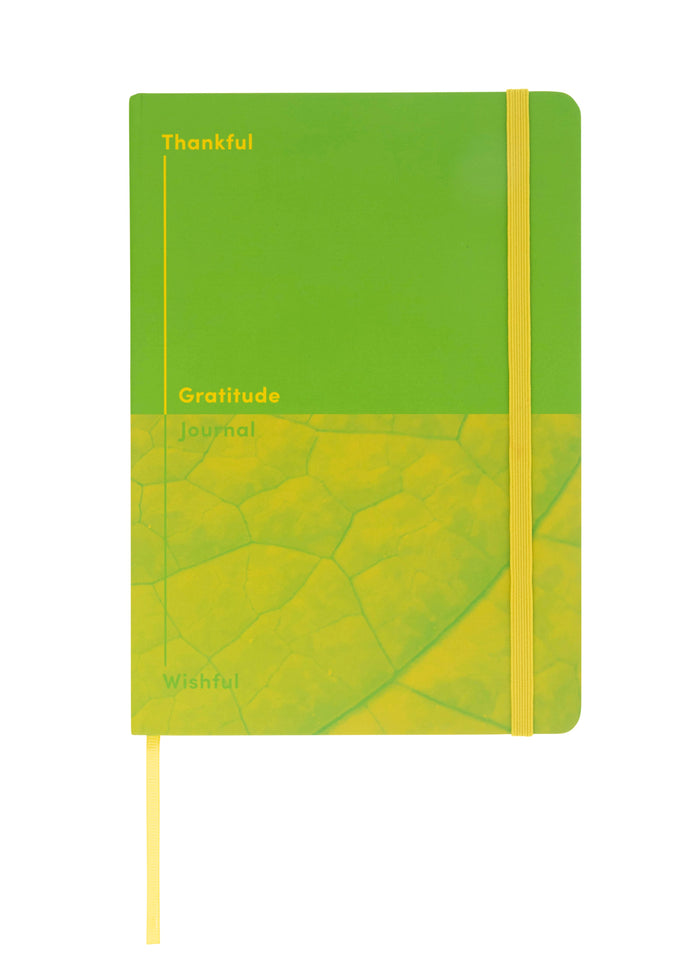 Jumble & Co. - Thankful & Wishful Gratitude Journal, A5 - Green