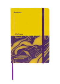 Jumble & Co. - Routines & Reflections Wellness Journal, A5 - Yellow