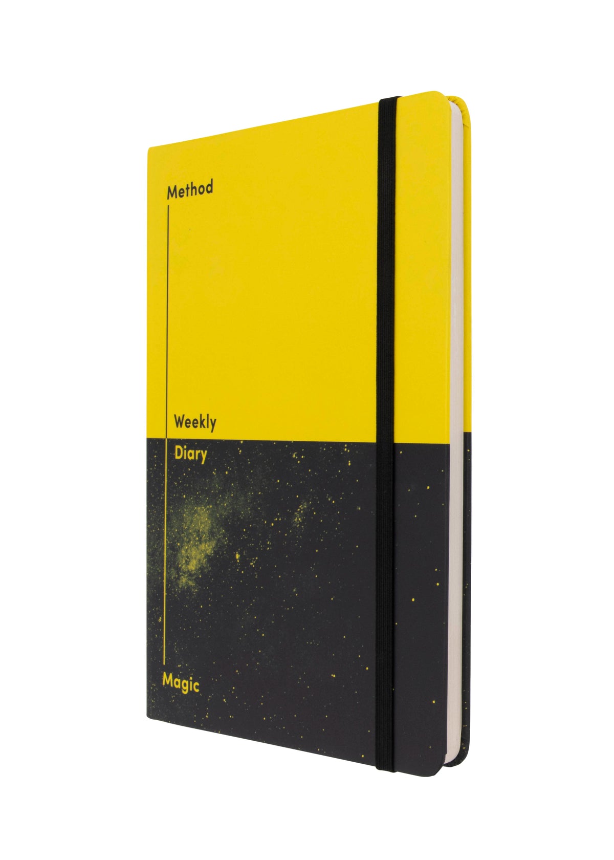 Jumble & Co. - Method & Magic Undated Diary, Week to View, A5 - Yellow