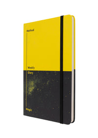 Jumble & Co. - Method & Magic Undated Diary, Week to View, A5 - Yellow