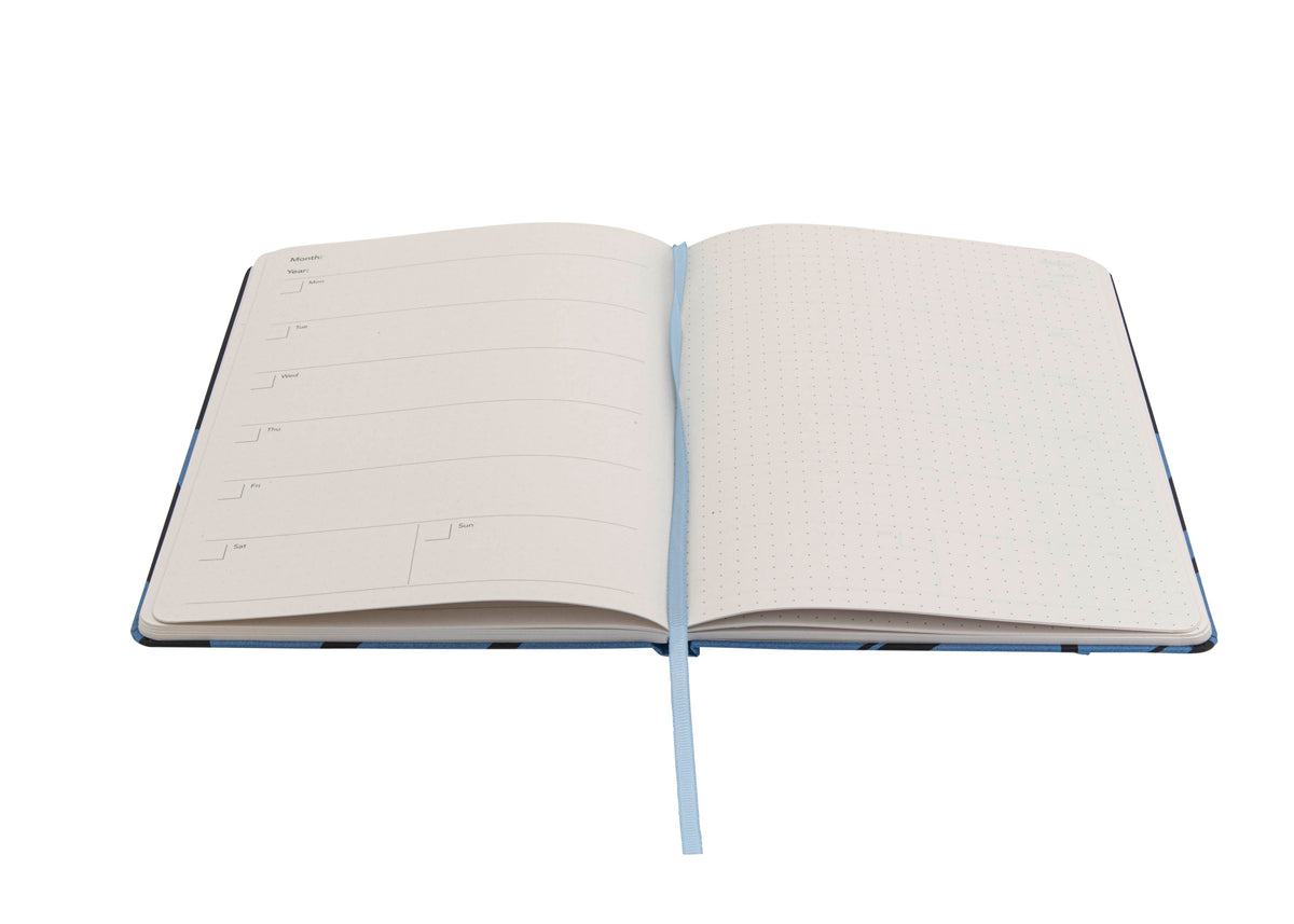 Jumble & Co. - Organisation & Inspiration Undated Diary, Week to View, A5 - Purple