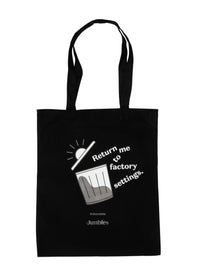 Jumble & Co. Yuk Tote Bag - Clean Slate Black