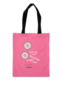 Jumble & Co. Yuk Tote Bag - Rose Tined Pink