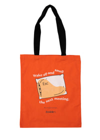 Jumble & Co. Yuk Tote Bag - Burned Out Orange