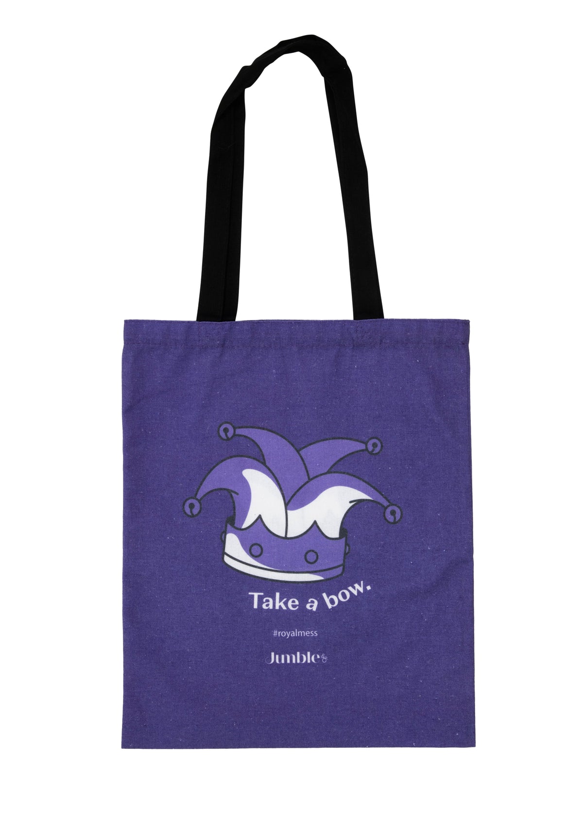 Jumble & Co. Yuk Tote Bag - Royal Mess Purple