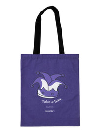 Jumble & Co. Yuk Tote Bag - Royal Mess Purple