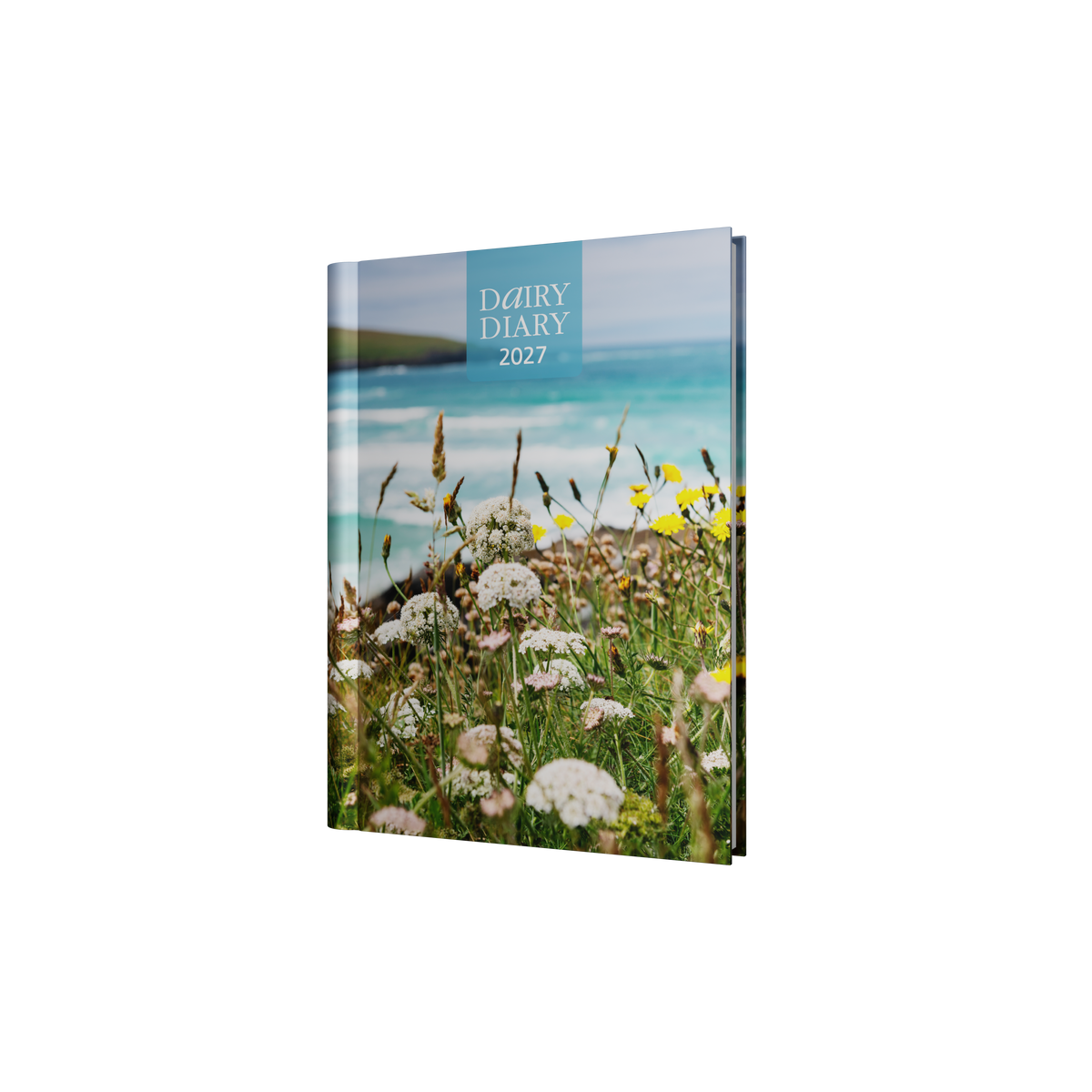 2027 Calendar Year Diary/Planner - 12 Month A5 Week to View - Hard Cover in Flower - Collins Dairy Diary Range