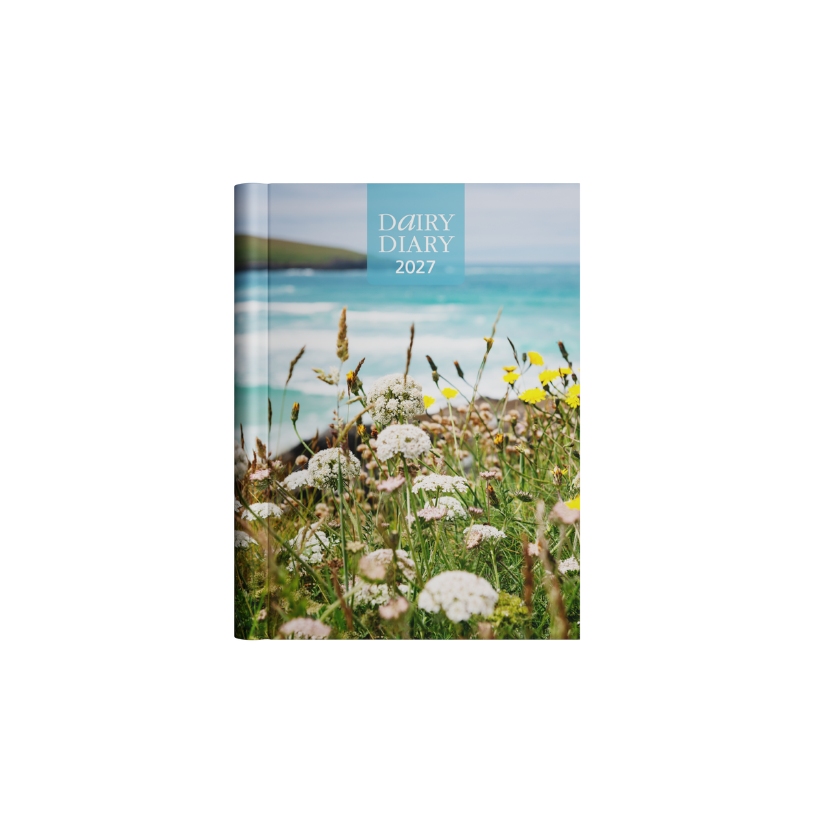 2027 Calendar Year Diary/Planner - 12 Month A5 Week to View - Hard Cover in Flower - Collins Dairy Diary Range