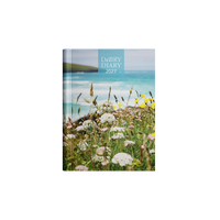 2027 Calendar Year Diary/Planner - 12 Month A5 Week to View - Hard Cover in Flower - Collins Dairy Diary Range