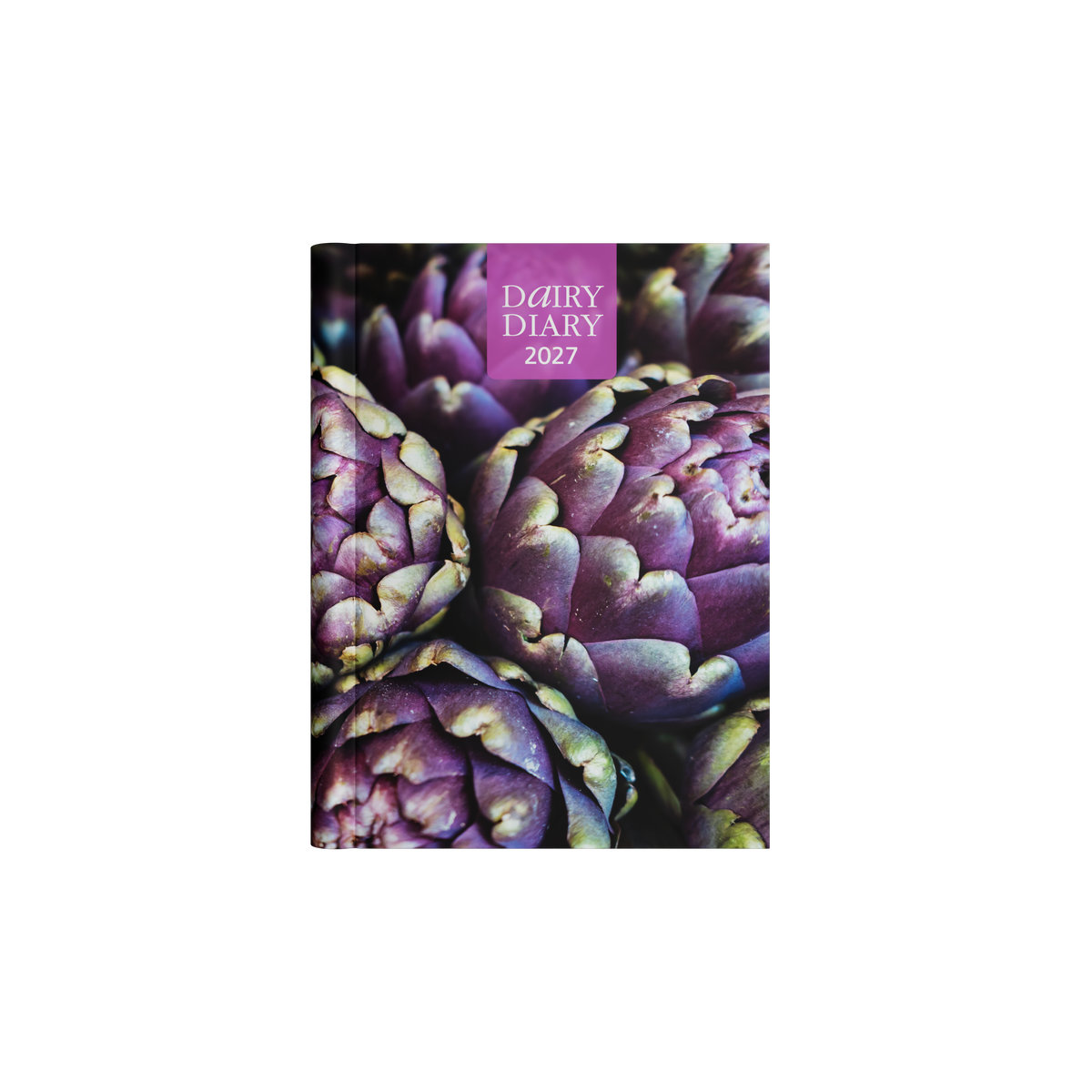 2027 Calendar Year Diary/Planner - 12 Month A5 Week to View - Hard Cover in Vegetable - Collins Dairy Diary Range