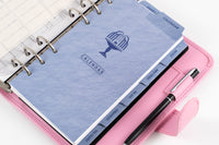 Debden Day Planner organiser, Personal size 172 x 96 mm, PU Snap Closure, Undated Week to view