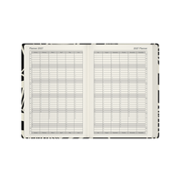 2027 Calendar Year Diary/Planner - 12 Month A5 Week to View - Hard Cover in Black - Collins Bold Mono Range