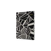 Notebook A5 - Ruled - Hard Cover (Recycled) in Black - Collins Bold Mono Range