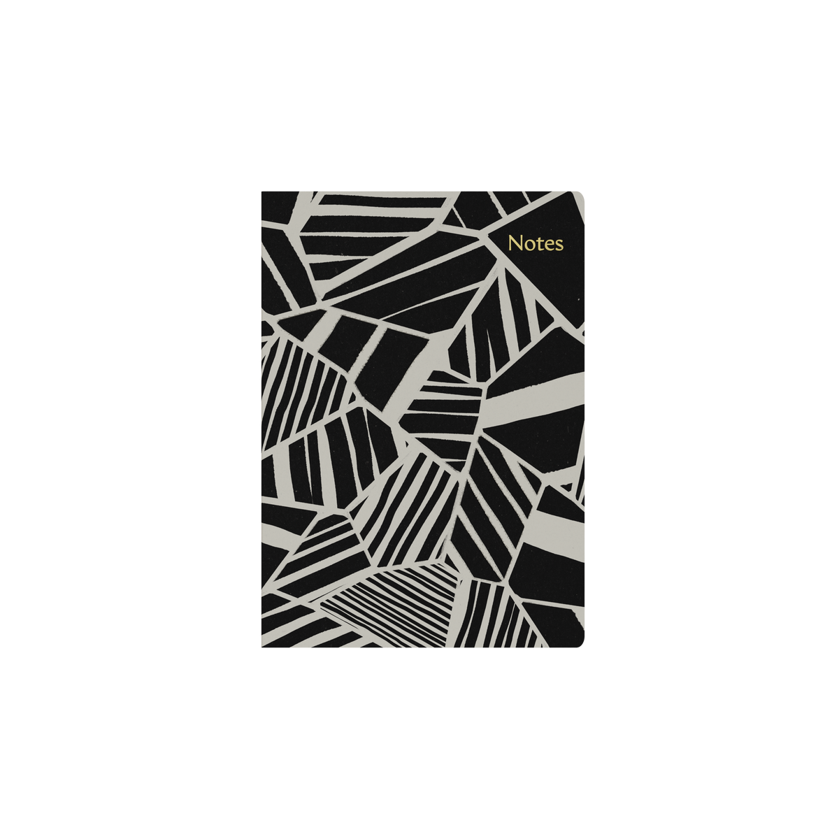 Notebook A5 - Ruled - Hard Cover (Recycled) in Black - Collins Bold Mono Range