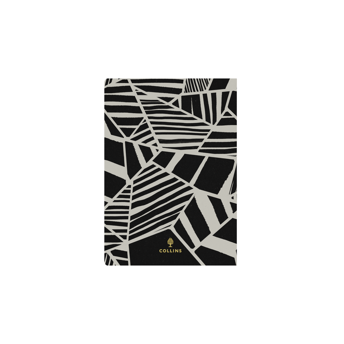 Notebook A5 - Ruled - Hard Cover (Recycled) in Black - Collins Bold Mono Range