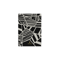 Notebook A5 - Ruled - Hard Cover (Recycled) in Black - Collins Bold Mono Range