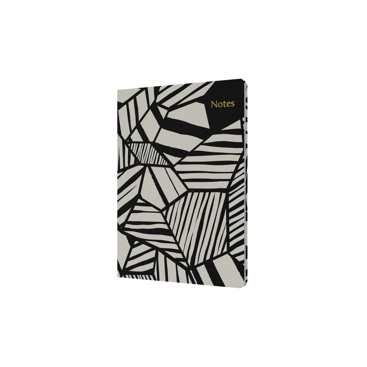 Notebook A5 - Ruled - Hard Cover (Recycled) in White - Collins Bold Mono Range
