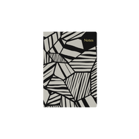 Notebook A5 - Ruled - Hard Cover (Recycled) in White - Collins Bold Mono Range