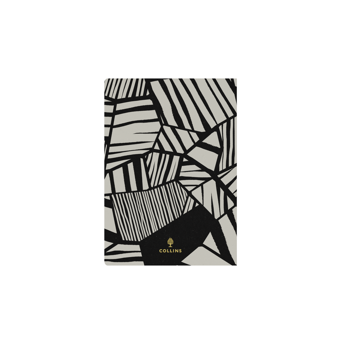 Notebook A5 - Ruled - Hard Cover (Recycled) in White - Collins Bold Mono Range