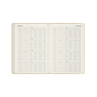 2027 Calendar Year Diary/Planner - 12 Month A5 Week to View - Hard Cover in Yellow - Collins Lavish Lux Range