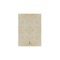 Notebook A5 - Ruled - Hard Cover (Recycled) in White - Collins Lavish Lux Range