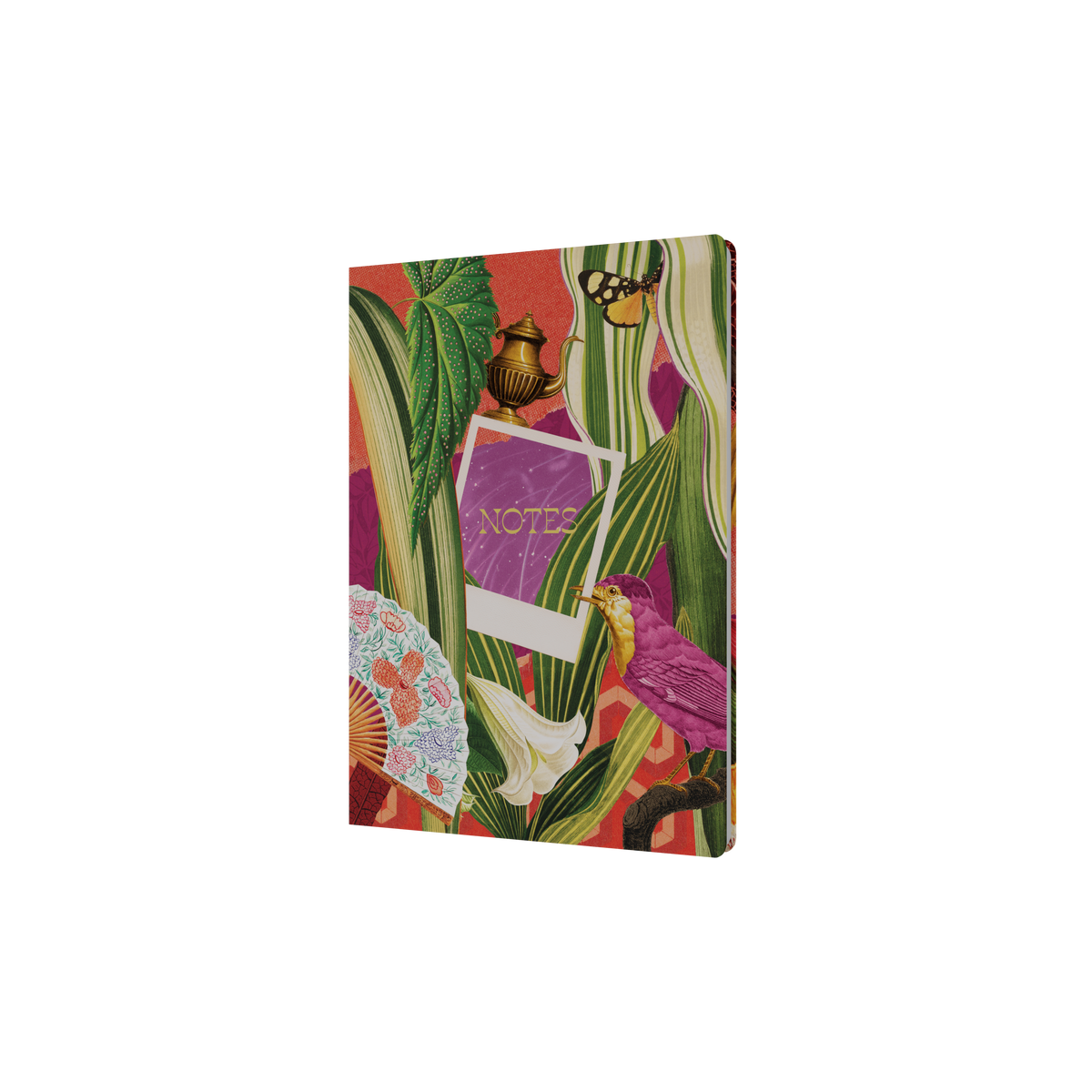 Notebook A5 - Ruled - Hard Cover (Recycled) in Bird - Collins Modern Organic Range