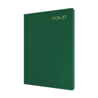 2026-2027 Financial Year Diary/Planner - 12 Month A4 Day to Page Diary - Hard Cover - Collins Essential Range