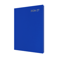 2026-2027 Financial Year Diary/Planner - 12 Month A4 Day to Page Diary - Hard Cover - Collins Essential Range