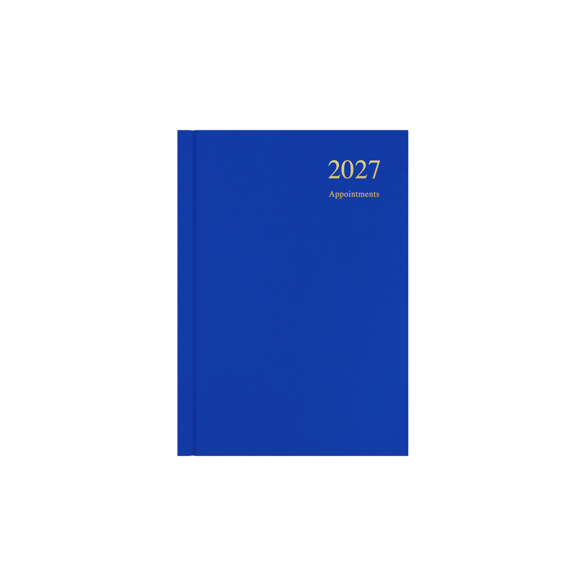 2027 Calendar Year Diary/Planner - 12 Month A5 Day to Page w Appointments - Hard Cover - Collins Essential Range