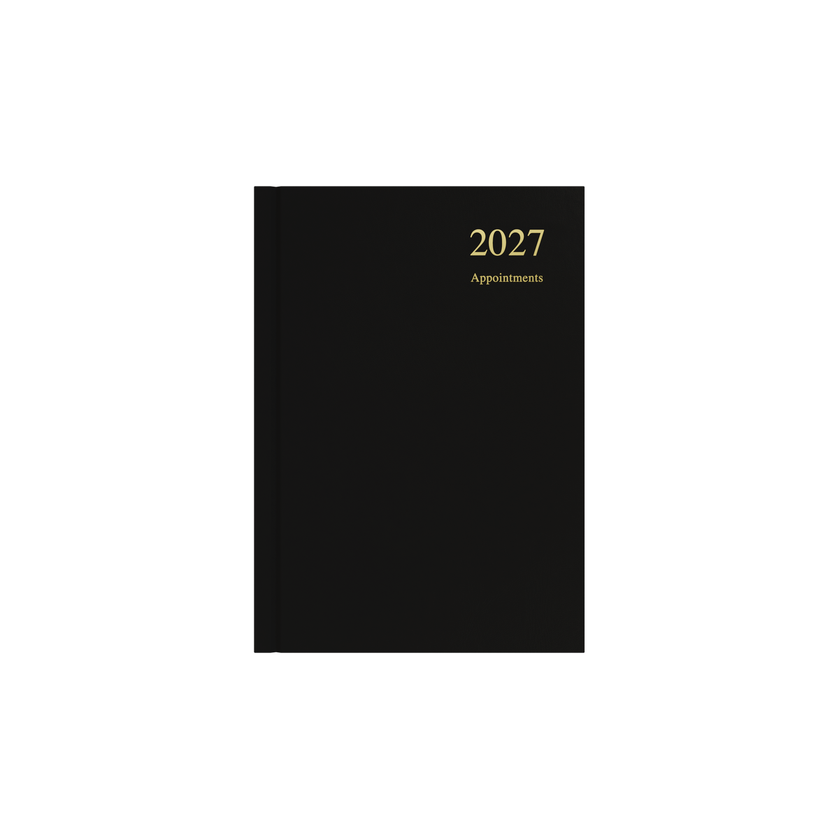 2027 Calendar Year Diary/Planner - 12 Month A5 Day to Page w Appointments - Hard Cover - Collins Essential Range