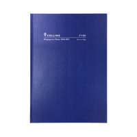 2026-2027 Financial Year Diary/Planner - 12 Month A5 Day to Page Diary - Hard Cover - Collins Kingsgrove Range