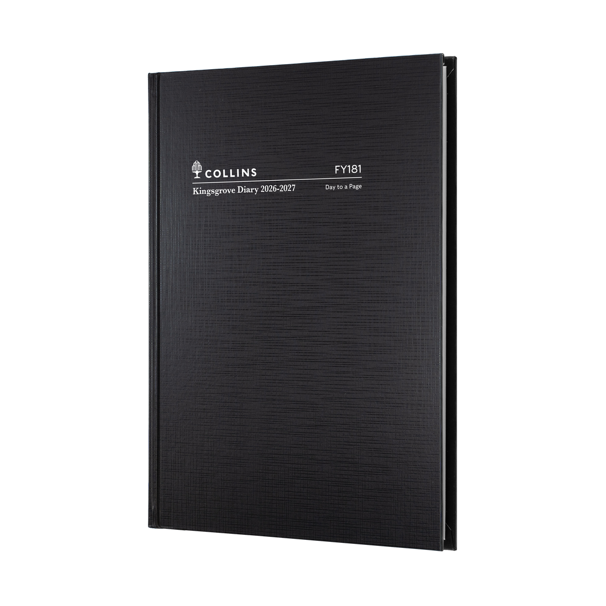 2026-2027 Financial Year Diary/Planner - 12 Month A5 Day to Page Diary - Hard Cover - Collins Kingsgrove Range
