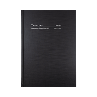 2026-2027 Financial Year Diary/Planner - 12 Month A5 Day to Page Diary - Hard Cover - Collins Kingsgrove Range