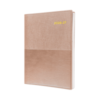 2026-2027 Financial Year Diary/Planner - 12 Month A5 Day to Page Diary - Soft Cover - Collins Vanessa Range