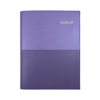 2026-2027 Financial Year Diary/Planner - 12 Month A5 Day to Page Diary - Soft Cover - Collins Vanessa Range
