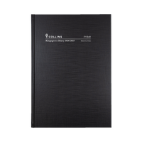 2026-2027 Financial Year Diary/Planner - 12 Month A4 Week to View Diary - Hard Cover - Collins Kingsgrove Range