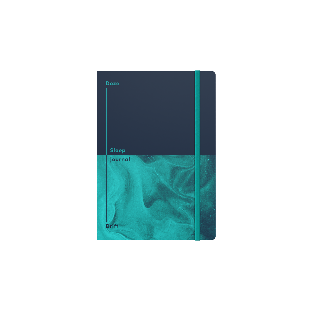 Jumble & Co. - Doze & Drift Sleep Journal, A5 - Black
