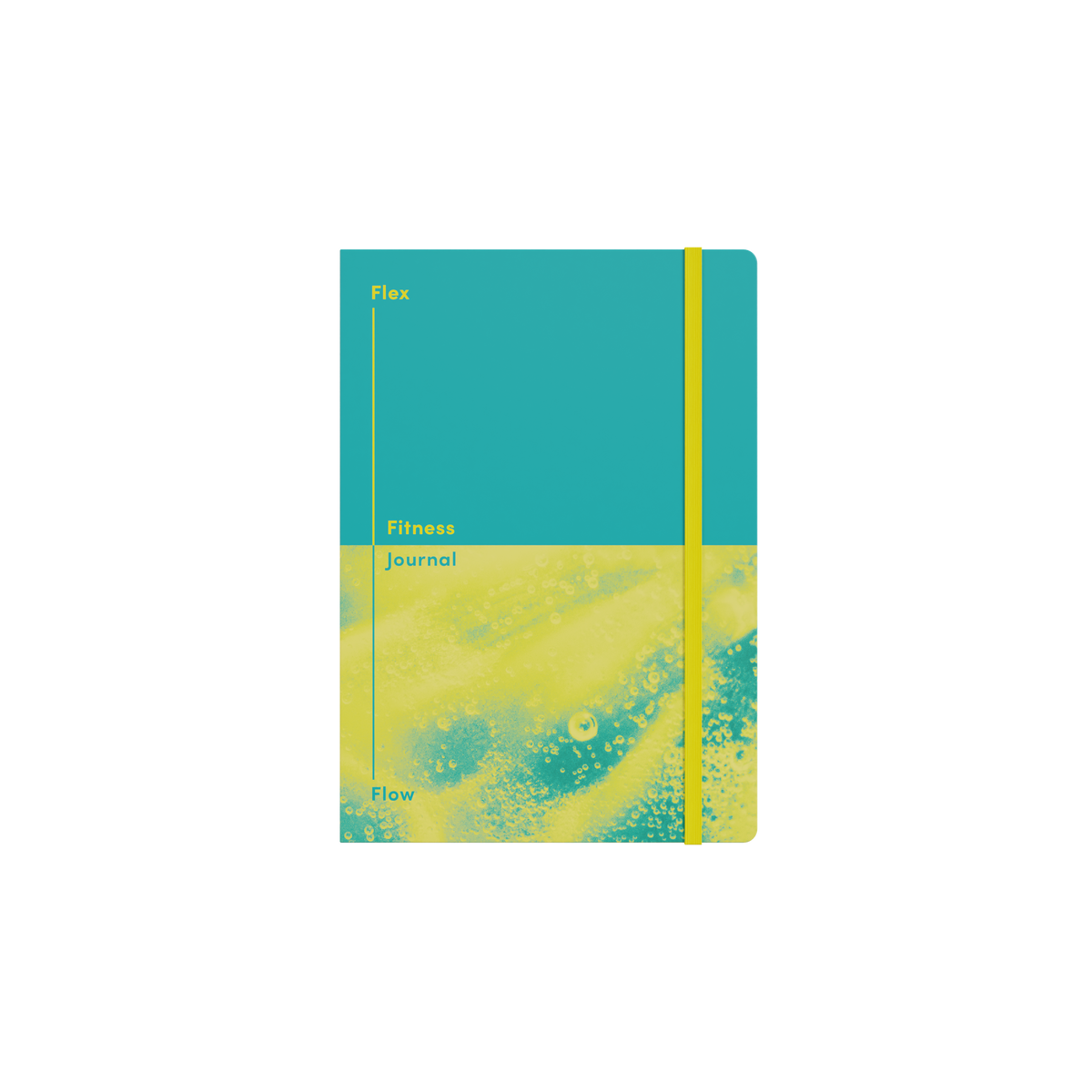 Jumble & Co. - Flex & Flow Fitness Journal, A5 - Teal