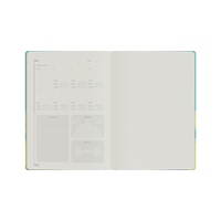 Jumble & Co. - Flex & Flow Fitness Journal, A5 - Teal