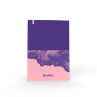 Jumble & Co. - Organisation & Inspiration Undated Diary, Week to View, A5 - Purple